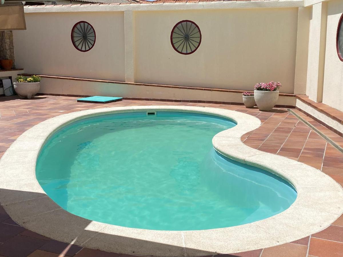 Casa Pedraza Con Piscina Privada Vila Machacon Exterior foto