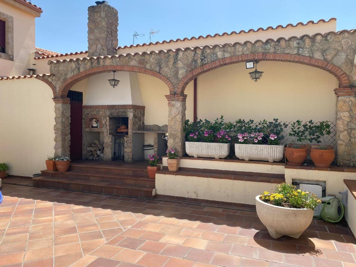 Casa Pedraza Con Piscina Privada Vila Machacon Exterior foto